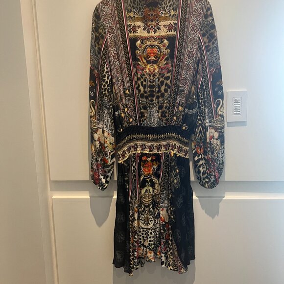 Camilla Marais at Midnight silk dress - Picture 3 of 6